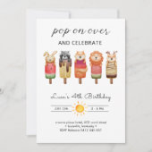 Animaux à la carte Anniversaire (Devant)