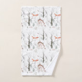 Animaux adorables des bois (Serviette à main)