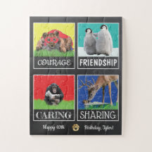 Animaux amis Jigsaw Puzzle