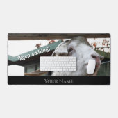 Animaux amusants moutons soyeux à regarder garder (Clavier et souris)