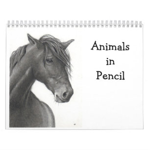 ANIMAUX AU CRAYON : CALENDRIER DE DESSINS DE