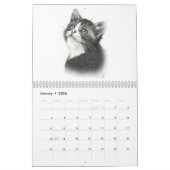 ANIMAUX AU CRAYON : CALENDRIER DE DESSINS DE (Jan 2026)