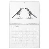 ANIMAUX AU CRAYON : CALENDRIER DE DESSINS DE (Mar 2027)