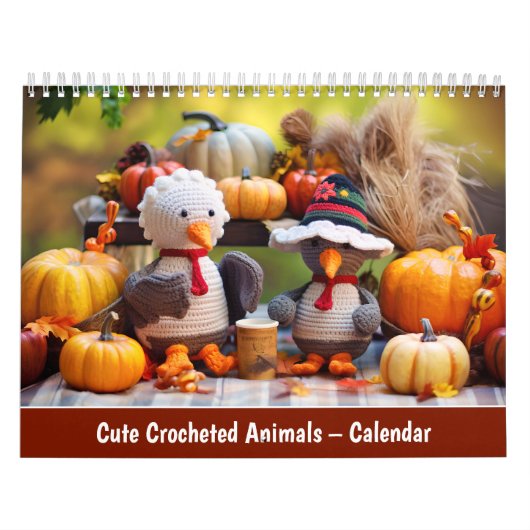 Animaux au Crochet Mignons – Calendrier (Protection)