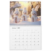 Animaux au Crochet Mignons – Calendrier (Jan 2027)