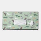 Animaux autochtones australiens Eucalyptus Motif v (Clavier et souris)