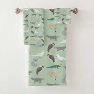 Animaux autochtones australiens Eucalyptus Motif v