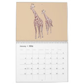 Animaux Calendrier mural Choisissez Année (Jan 2026)