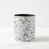 Animaux Câlin Amour Mug (Centre)