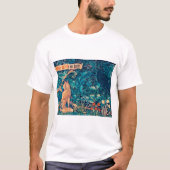 Animaux dans la forêt, William Morris T-Shirt (Devant)