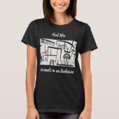 Animaux dans un boîtier par Paul Klee T-Shirt (Devant)