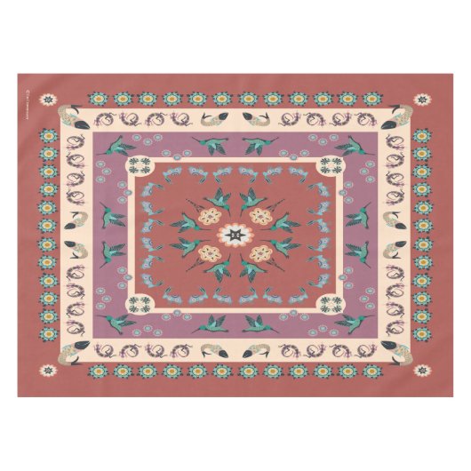 Animaux d'art populaire Nappe du sud-ouest (Devant (Horizontal))