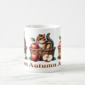 Animaux d'automne Café Mug (Centre)