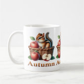 Animaux d'automne Café Mug (Gauche)