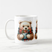 Animaux d'automne Café Mug (Gauche)