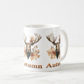 Animaux d'automne Café Mug (Devant droit)