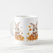 Animaux d'automne Café Mug (Devant gauche)