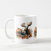 Animaux d'automne Café Mug (Gauche)
