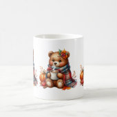 Animaux d'automne Café Mug (Centre)