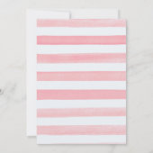 Animaux de bois Baby Shower Invitations pour les f (Dos)