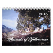 Animaux de calendrier imprimé par coutume de (Protection)