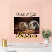 Animaux de compagnie amis besties ajouter nom anim (Mariage)