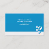 Animaux de compagnie Animaux vétérinaires ou carte (Dos)