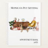 Animaux de compagnie assis Chien Chat Entraînement (Devant)