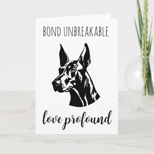 animaux de compagnie perte de cartes de sympathie (Devant)