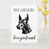 animaux de compagnie perte de cartes de sympathie (Fleur jaune)