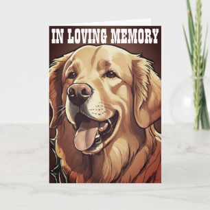 animaux de compagnie perte de cartes de sympathie 