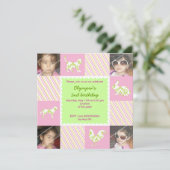 Animaux de compagnie & rayures invitation photo d' (Debout devant)