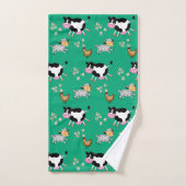 animaux de ferme (Serviette à main)