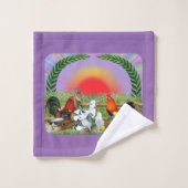 Animaux de ferme (Gant de toilette)