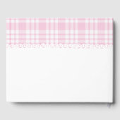 Animaux de ferme Barnyard Baby shower rose Livre d (Verso)