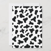 Animaux de ferme Barnyard Invitation d'anniversair (Dos)