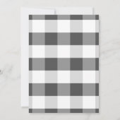 Animaux de ferme Barnyard White Invitation d'anniv (Dos)