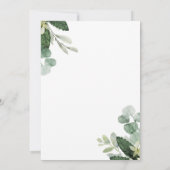 Animaux de ferme Invitation d'anniversaire pour un (Dos)