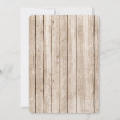 Animaux de ferme invitation garçon rouge noir (Dos)