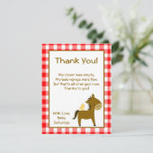 animaux de ferme rouges de grange du carte de (Debout devant)