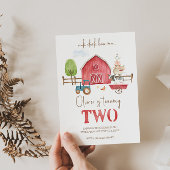 Animaux de ferme Thématique Invitation de deuxième