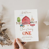 Animaux de ferme Thématique Première Invitation d'