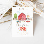 Animaux de ferme Thématique Première Invitation d'