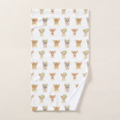 ANIMAUX DE FÊTE (Serviette à main)