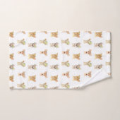 ANIMAUX DE FÊTE (Serviette à main)