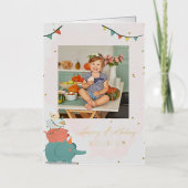 Animaux de fête pour enfants | Carte d'anniversair (Recto)