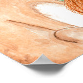 Animaux de forêt Affiche de bienvenue blanche (Coin)