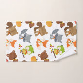 Animaux de forêt, Animaux de forêt, Animaux d'auto (Serviette à main)