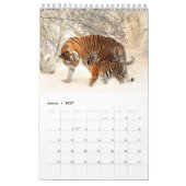 Animaux de gibier comme calendriers (Jan 2027)