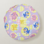 Animaux de jouets Coussins ronds (Dos)